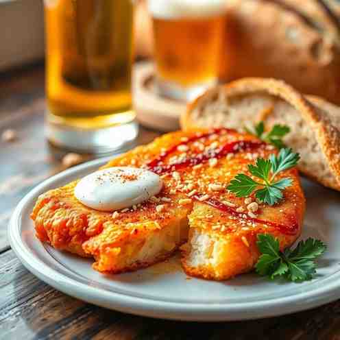 Crispy Czech Fried Cheese Recipe - Cook Smažený Sýr Today